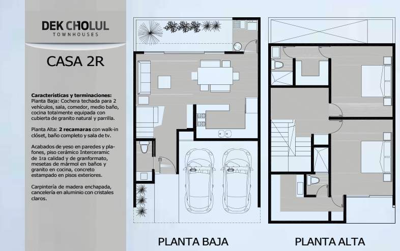 Exclusiva Casa en Choul Mérida - 2 Niveles 2 Recámaras